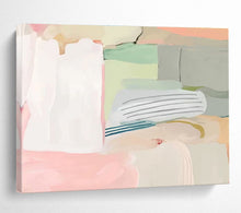 Load image into Gallery viewer, Pastel Color - Block Abstract Painting On Canvas DKH412
