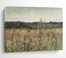 Load image into Gallery viewer, Serene Wildflower Field - Peaceful Living Room or Bedroom Art LargeART1486
