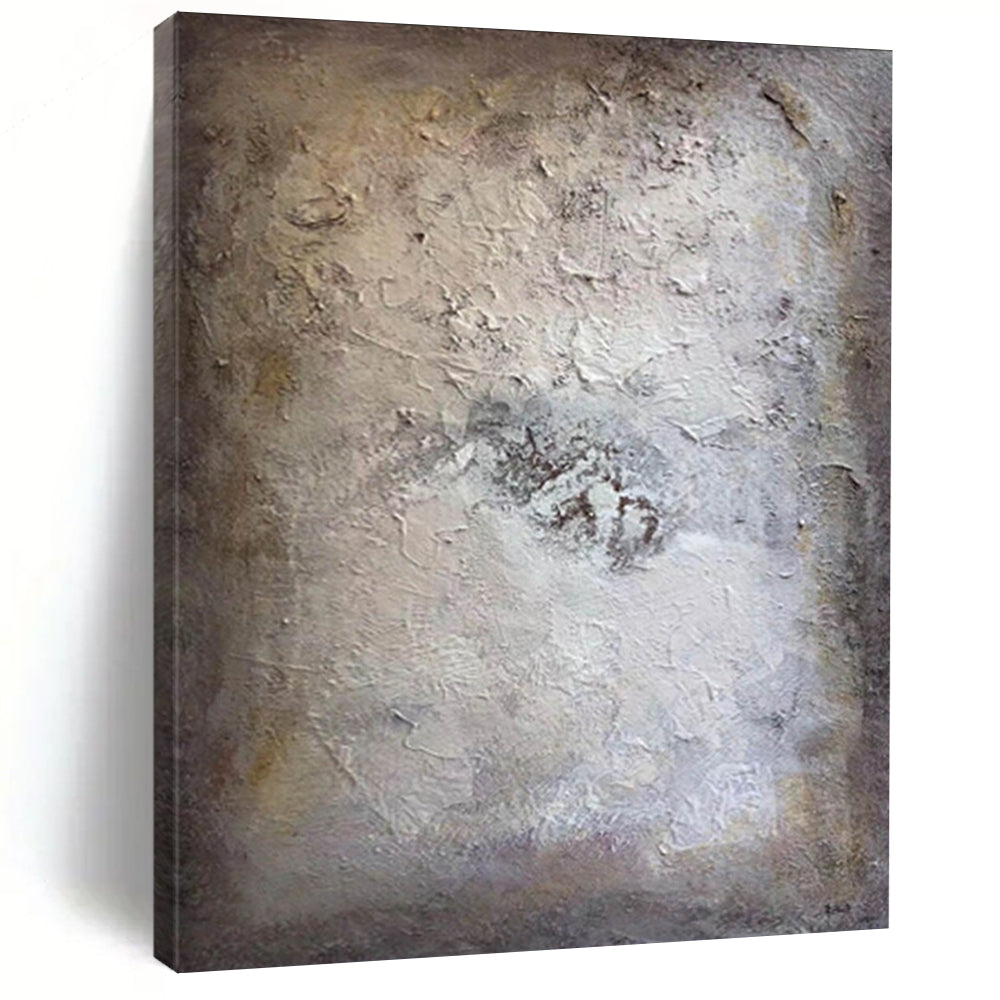 Textured Neutral Abstract – Mixed - Media with Subtle Tones DTP258