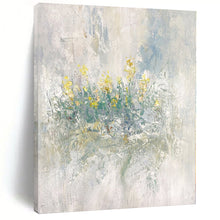 Load image into Gallery viewer, Large - Scale Yellow Flowers in Soft Tones Acrylic for Cozy Bedroom &amp; Elegant Living Room LargeART0304
