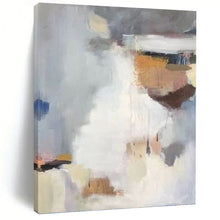 Load image into Gallery viewer, “Softly Blended Tones” Abstract Minimalist Painting on Canvas, Calming Wall Decor DKH956
