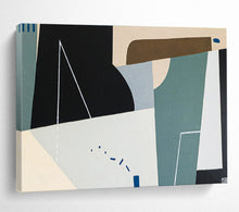 Load image into Gallery viewer, Minimalist Geometric Abstract Painting on Canvas DKH553
