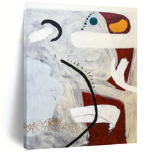 Load image into Gallery viewer, Dynamic Abstract with Curves &amp; Dots - Ideal for Creative Office &amp; Art Gallery Corner LargeART2380
