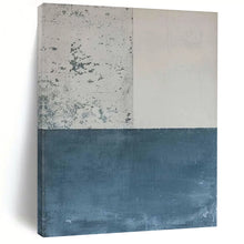 Load image into Gallery viewer, “Minimalist Color Blocks” – Simple Color - Blocked Oil Painting with Subtle Textures DTP085
