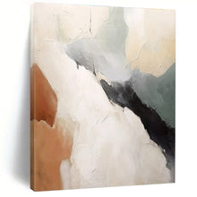 Load image into Gallery viewer, Earth - Toned Abstract Shapes Art for Rustic Home Office &amp; Bohemian Living Room LargeART0909
