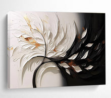 Load image into Gallery viewer, 3D Textured Floral Abstract Painting on Canvas - “Elegant Petals” DKH746

