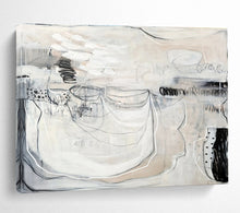 Load image into Gallery viewer, Monochrome Line Abstract Art for Industrial Loft &amp; Quiet Reading Nook DKH074
