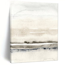 Load image into Gallery viewer, Gray - White Abstract Watercolor Art, Perfect for Serene Bedroom &amp; Calming Bathroom LargeART2054
