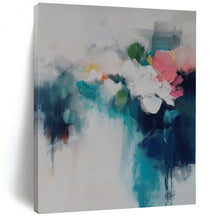 Load image into Gallery viewer, Soft Floral Abstract Canvas Painting, Perfect for Romantic Boudoir &amp; Relaxing Reading Nook LargeART1182

