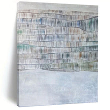 Load image into Gallery viewer, “Color - Infused Waves: Bohemian Abstract” Abstract Painting on Canvas, Eclectic Living Room Decor DKH1043
