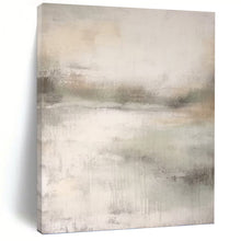 Load image into Gallery viewer, “Muted Abstract Horizon” - Minimalist Landscape Art on Canvas DKH1668
