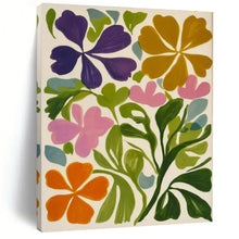 Load image into Gallery viewer, Vibrant Floral Patchwork Art for Garden - Themed Bedroom &amp; Bright Café LargeART0877
