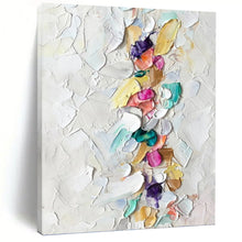 Load image into Gallery viewer, “Earth - Tone Minimalism” Abstract Brown - and - White Painting on Canvas, Understated Decor DKH974
