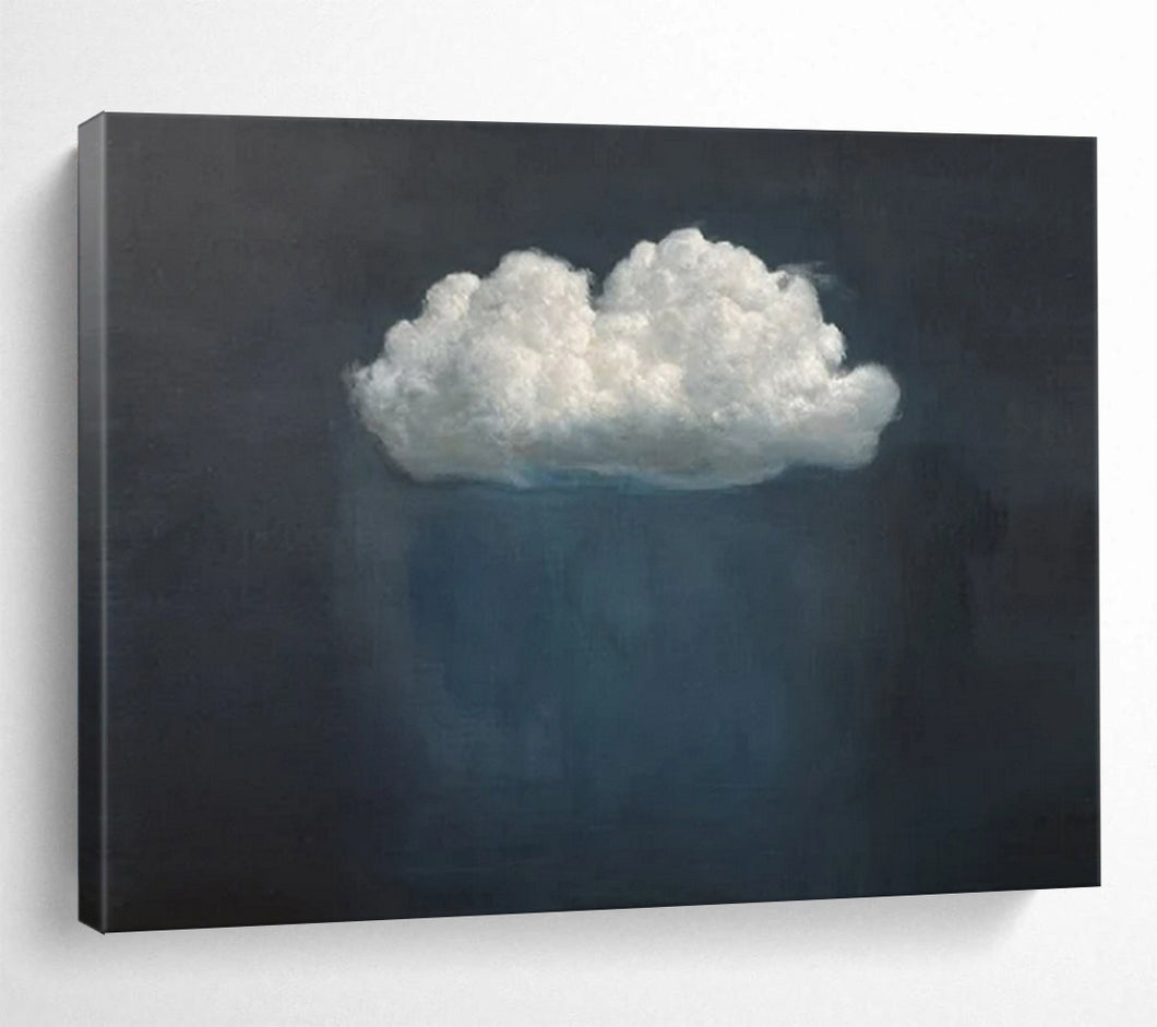 Simple Cloud Abstract - Serene Living Room or Bedroom Art LargeART1524