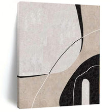 Load image into Gallery viewer, Abstract Shape Collage Canvas Painting, Ideal for Modern Studio &amp; Art - Centric Living Room LargeART1162
