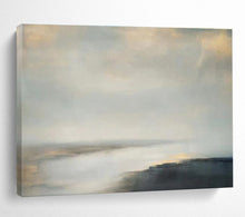 Load image into Gallery viewer, Softly Lit Sea Abstract Art for Scandinavian - Style Home &amp; Serene Study DKH108
