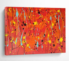 Load image into Gallery viewer, Colorful Splatter Abstract Painting for Vibrant Kids’ Room &amp; Art - Themed Café DKH286
