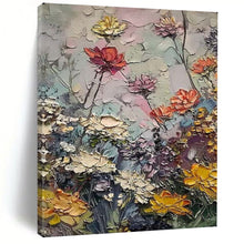 Load image into Gallery viewer, Colorful Impasto Floral Art, Perfect for Cheerful Kitchen &amp; Bright Sunroom LargeART2142
