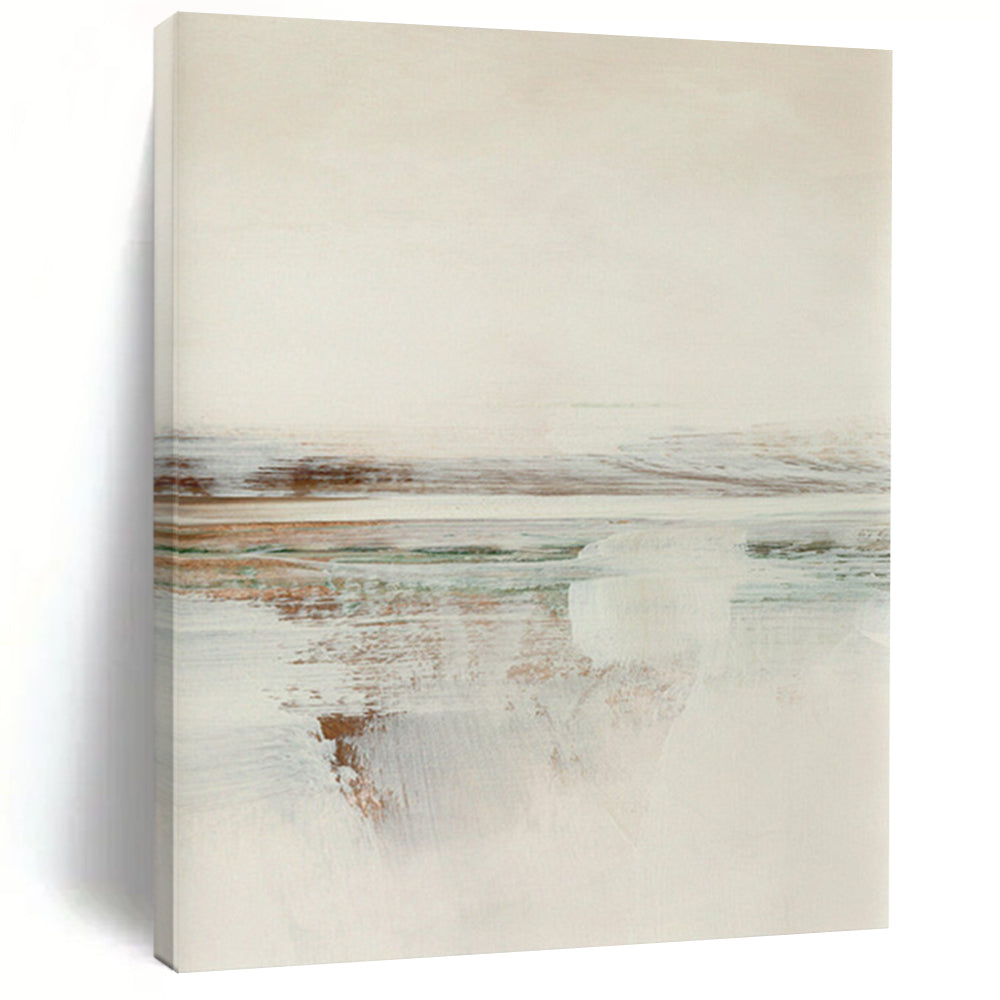 Ethereal Earth Tones – Abstract Landscape Acrylic with Faded Layers DTP225