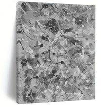 Load image into Gallery viewer, Large - Scale Gray - Scale Drip Art for Industrial Loft &amp; Black - Tie Event Space LargeART0478
