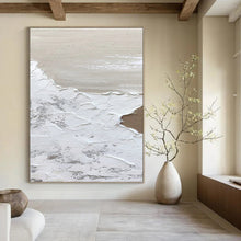 Load image into Gallery viewer, “Peeling White Layers” – Cracked white paint, revealing beige and gray underneath DTP374
