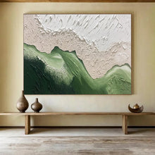 Load image into Gallery viewer, Abstract Hills “Textured Terrain” Painting on Canvas, Minimalist Landscape Art DKH874
