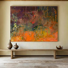 Load image into Gallery viewer, Colorful Blended Abstract Painting On Canvas DKH370
