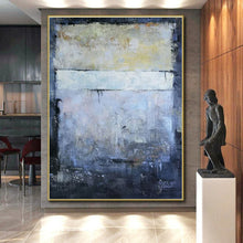 Load image into Gallery viewer, Muted Tonal Abstraction Art for Minimalist Bedroom &amp; Calming Library LargeART0907
