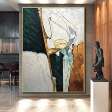 Load image into Gallery viewer, Massive Colorful Abstract Fusion Acrylic for Creative Agency Lounge &amp; Vibrant Art Gallery LargeART0340
