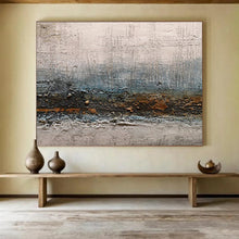 Load image into Gallery viewer, Textured Abstract Landscape Painting On Canvas DKH374
