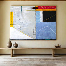 Load image into Gallery viewer, Modern Color - Block Abstract Painting on Canvas DKH570
