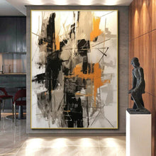 Load image into Gallery viewer, Dynamic - Shapes Abstract Acrylic for Creative Agency &amp; Artistic Home LargeART0821
