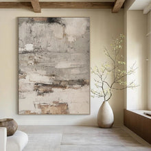 Load image into Gallery viewer, Hand - painted Massive Multi - Toned Textured Abstract Acrylic Art for Artistic Studios LargeART0127
