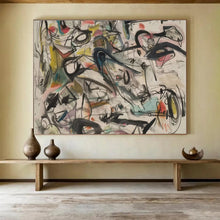 Load image into Gallery viewer, Colorful Chaos Abstract Painting for Creative Studio &amp; Vibrant Café DKH144
