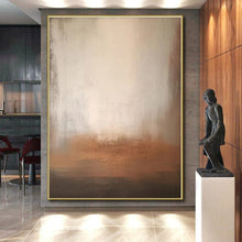 Load image into Gallery viewer, Oversized Soft Tonal Abstract Art for Serene Bedroom &amp; Minimalist Spa LargeART0519
