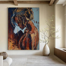 Load image into Gallery viewer, “Impressionistic Nude Figure” - Expressive Figurative Art on Canvas DKH1651
