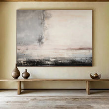 Load image into Gallery viewer, Gray, White &amp; Subtle Color Abstract Art - Great for Modern Entryway &amp; Serene Meditation Room DKH046
