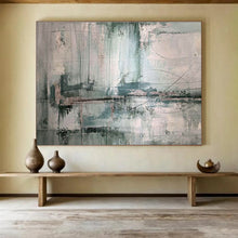 Load image into Gallery viewer, Industrial Abstract Painting with Muted Tones for Loft Apartment &amp; Artistic Workplace DKH178
