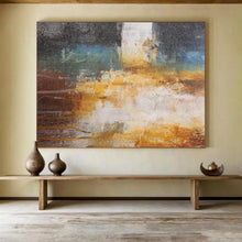 Load image into Gallery viewer, Colorful Abstract Landscape Painting - Perfect for Creative Studio &amp; Eclectic Home DKH012
