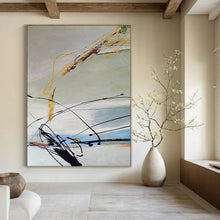 Load image into Gallery viewer, Dynamic Strokes - Bold Line Abstract Acrylic, Fit for Energetic Home Gyms and Modern Art Galleries at Home DTP035
