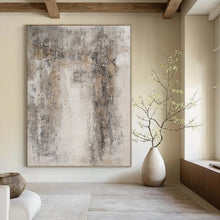 Load image into Gallery viewer, “Mottled Vintage Wall” – Gray, white, and brownish - yellow, mimicking the texture of an old, weathered wall. DTP346
