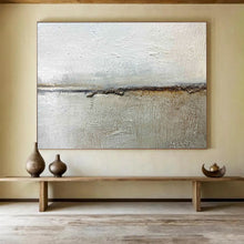 Load image into Gallery viewer, Textured Abstract Painting on Canvas - “Neutral Textures” DKH754
