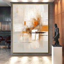 Load image into Gallery viewer, Neutral - Toned Abstract Acrylic for Minimalist Home &amp; Art Gallery LargeART0823
