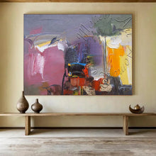 Load image into Gallery viewer, Colorful Abstract Harmony Hand-Painted Abstract Acrylic Art for Creative Studio Energy LargeART1622
