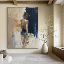 Load image into Gallery viewer, Abstract Female Figure Painting, Ideal for Feminine Bedroom &amp; Art Gallery LargeART1830
