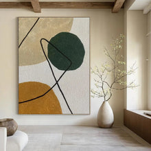 Load image into Gallery viewer, Geometric Color Block Abstract Painting, Perfect for Modern Kids’ Room &amp; Creative Office LargeART1421
