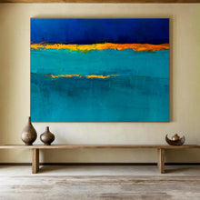 Load image into Gallery viewer, Bold Color - Block Abstract Painting On Canvas DKH383
