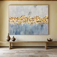 Load image into Gallery viewer, Gilded Abstract Stripes Art for Luxury Dining Room &amp; Elegant Entryway DKH164
