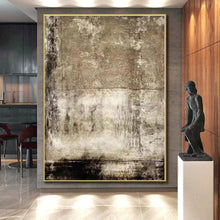 Load image into Gallery viewer, Weathered Texture Abstract Acrylic Art - Suited for Industrial - chic Cafe &amp; Retro - styled Parlor LargeART0553
