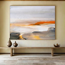 Load image into Gallery viewer, Soft - Toned Abstract Landscape Painting On Canvas DKH382
